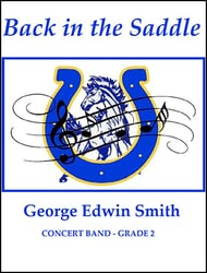 Back In the Saddle Concert Band sheet music cover Thumbnail